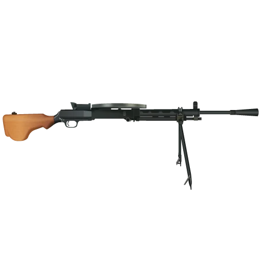 Degtyaryov Machine Gun or DP-28 Machine Guns